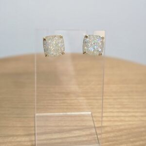 Kate Spade New York Glittering Opal Stud Earrings With Gold Accent